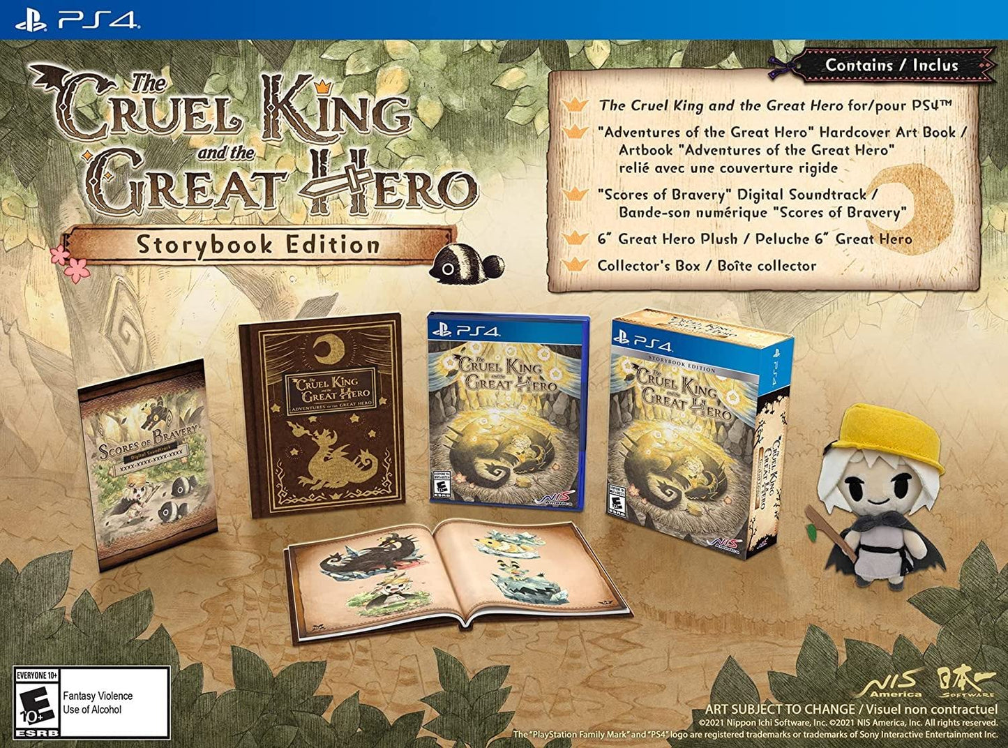 NIS America The Cruel King and the Great Hero Storybook Edition - PS4 Game Model 8-824