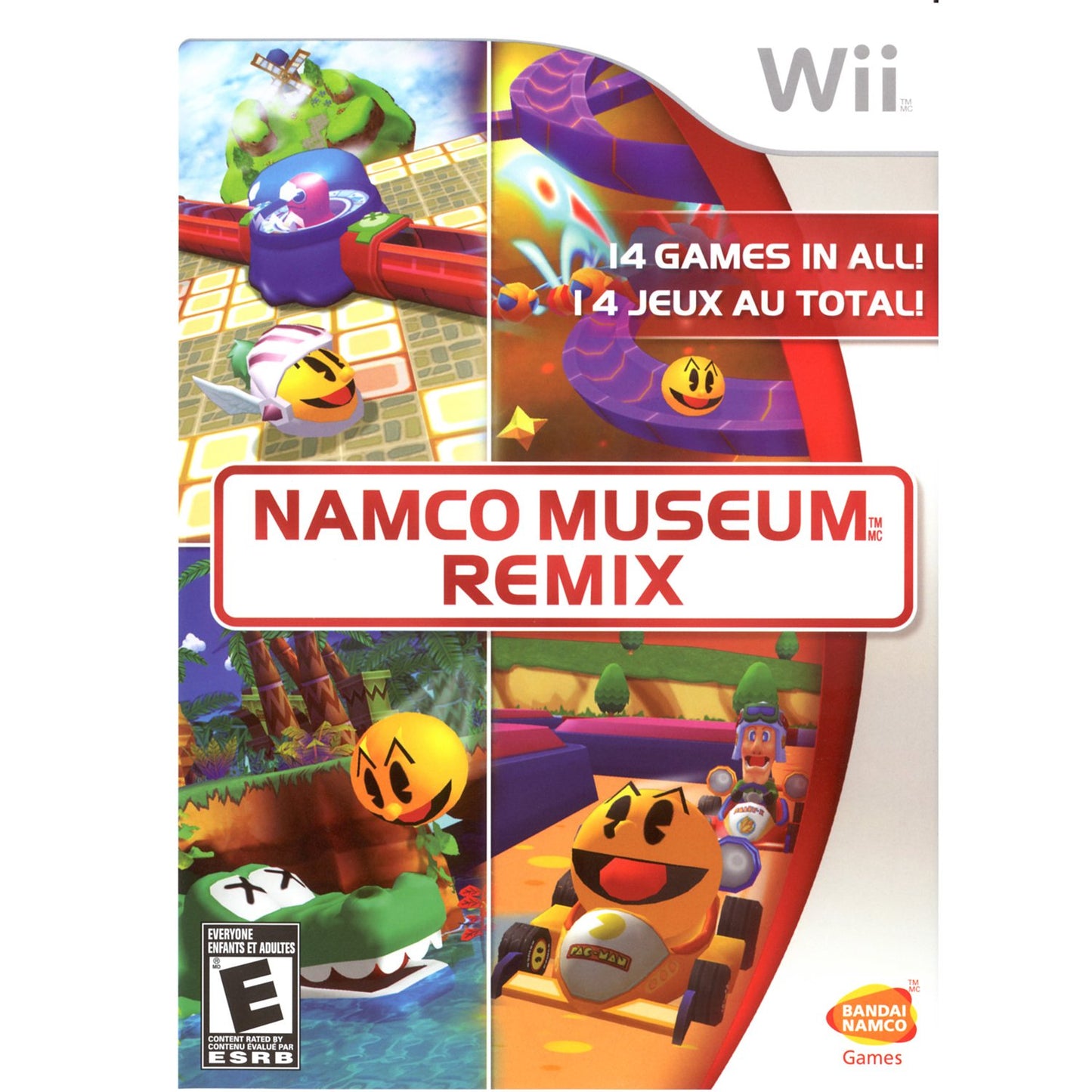 Bandai Namco Namco Museum Remix for Nintendo Wii - One Size, One Color, Model 80002