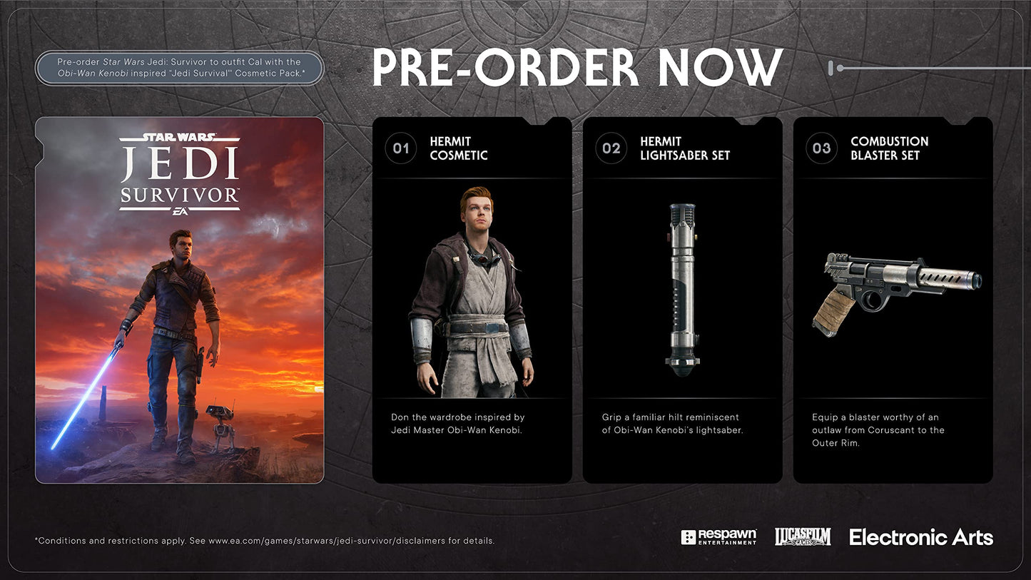 Electronic Arts Star Wars Jedi: Survivor for PS5 - Model SY-RRFB-QL92