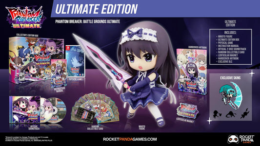 Rocket Panda Games Phantom Breaker: Battle Grounds Ult-Ult Ed for Nintendo Switch - Ultimate Edition, Action Game, Multiplayer Fun