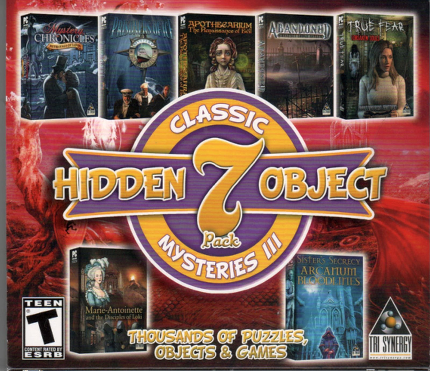 Tri Synergy Classic Mysteries III Hidden Object 7 Pack PC Game