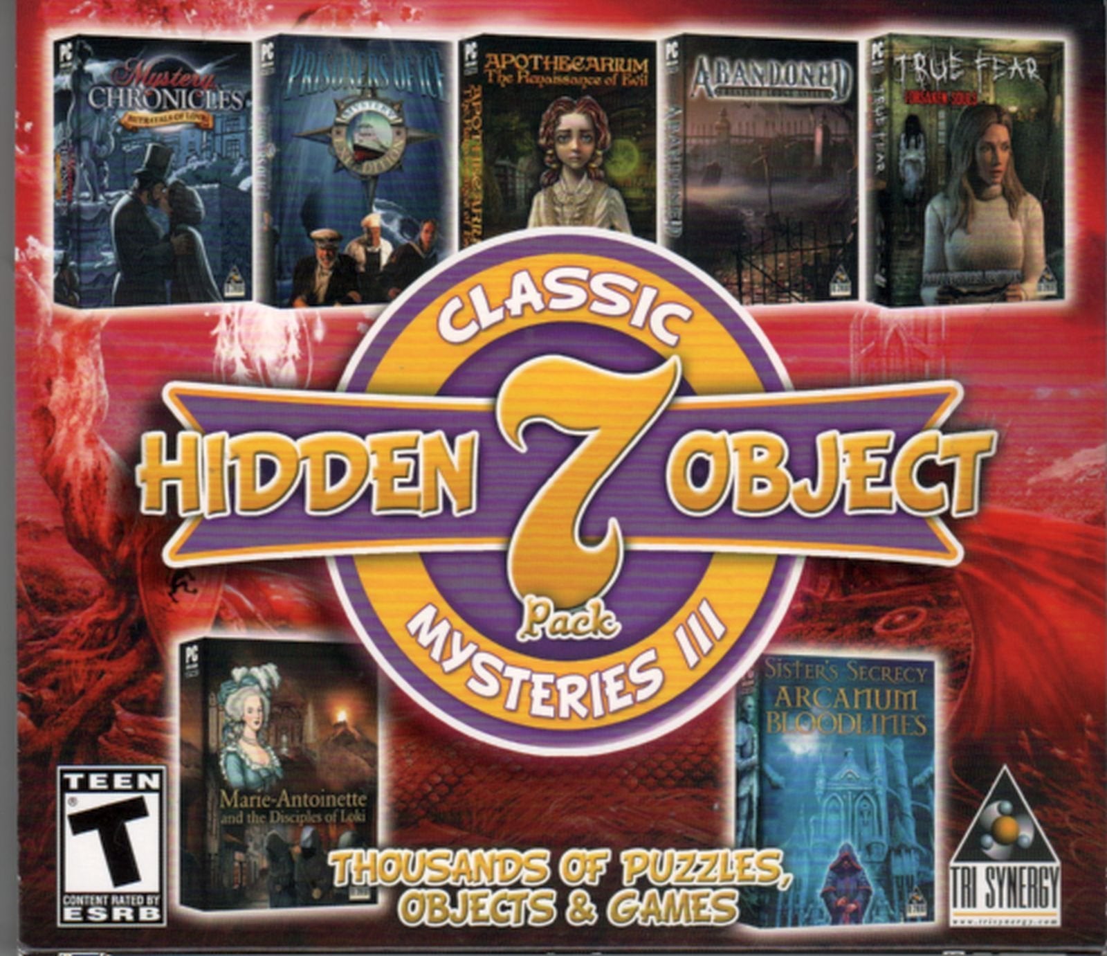 Tri Synergy Classic Mysteries III Hidden Object 7 Pack PC Game
