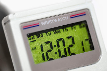 Paladone Nintendo Gameboy™ Digital Watch - Super Mario Land™ Alarm Sound, White/Grey with Iconic Buttons, Model PP3934NN