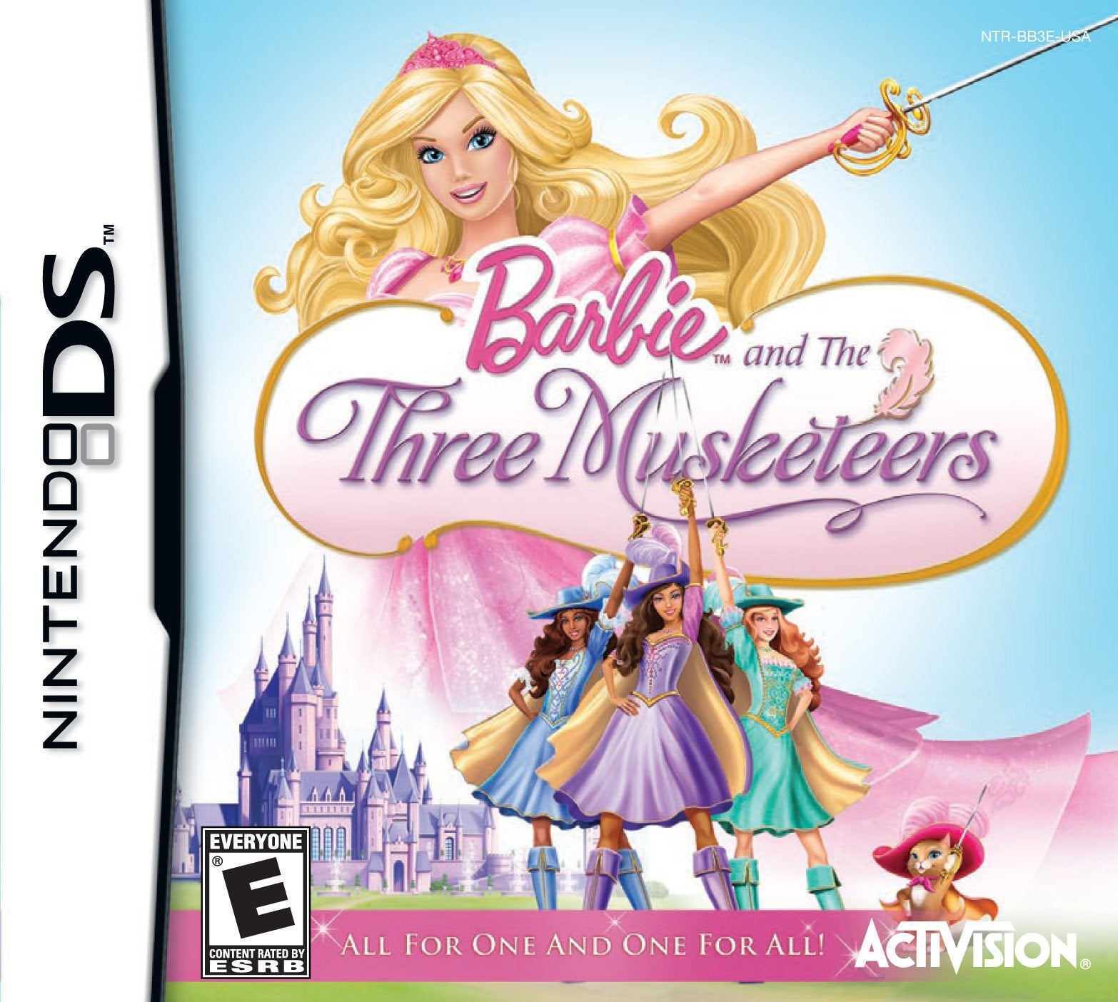 ACTIVISION Barbie and 3 Musketeers - Nintendo DS Game, Model 76023