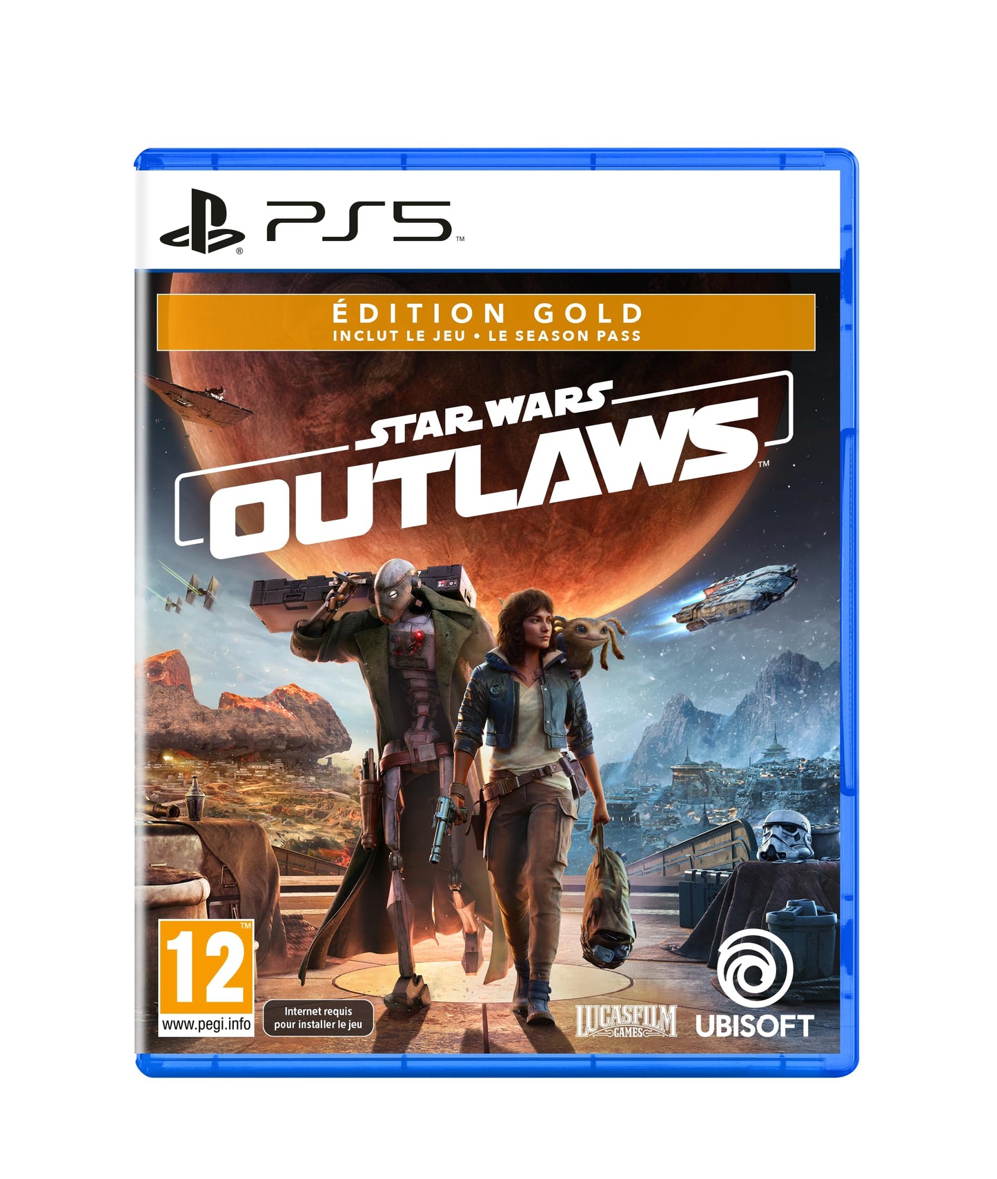 Ubisoft Star Wars: Outlaws - Gold Edition for Playstation 5 - Multi-Colored, Model S71007689