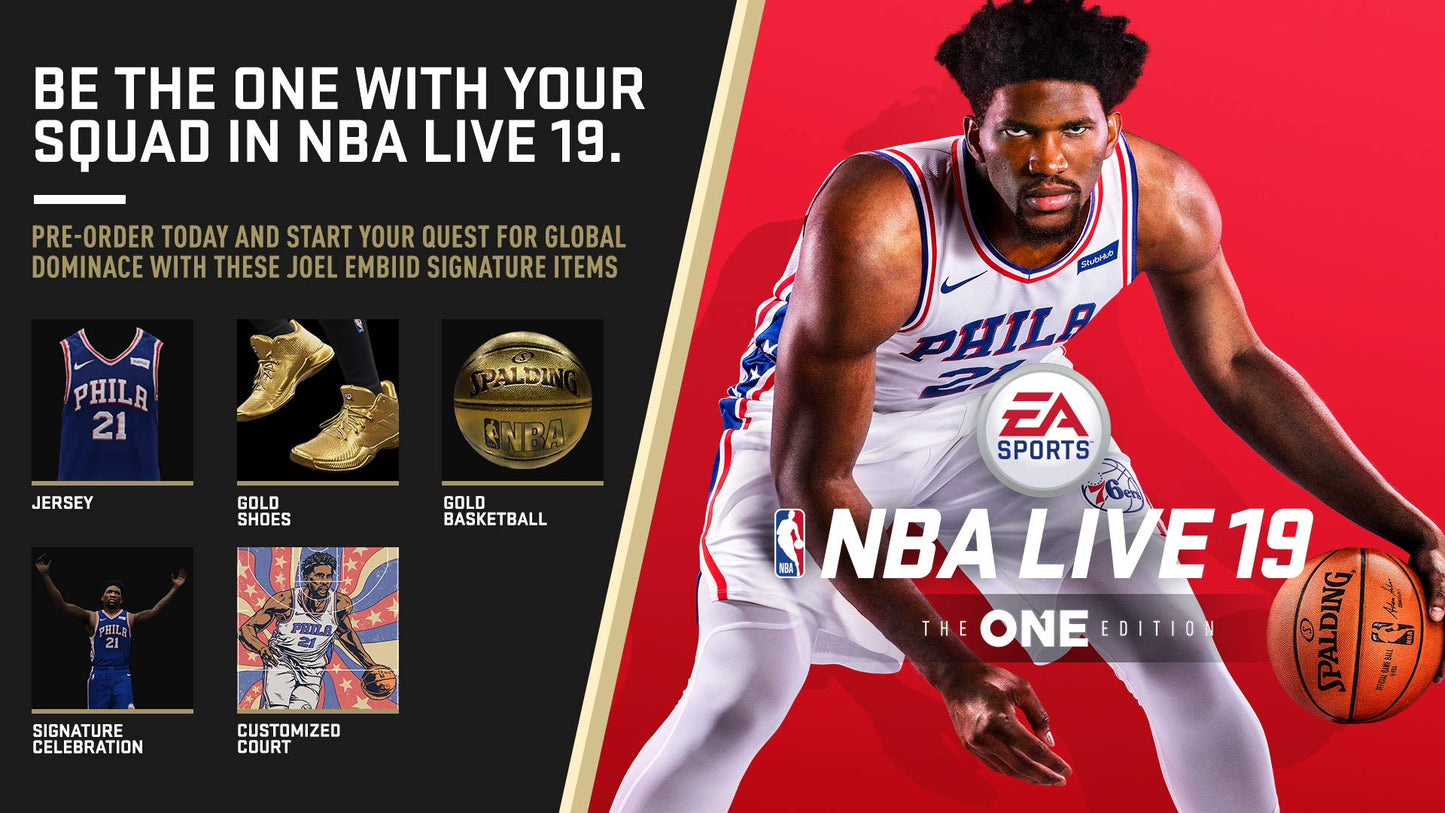 Electronic Arts NBA Live 19 for Xbox One - Model 73703 - Sports Video Game