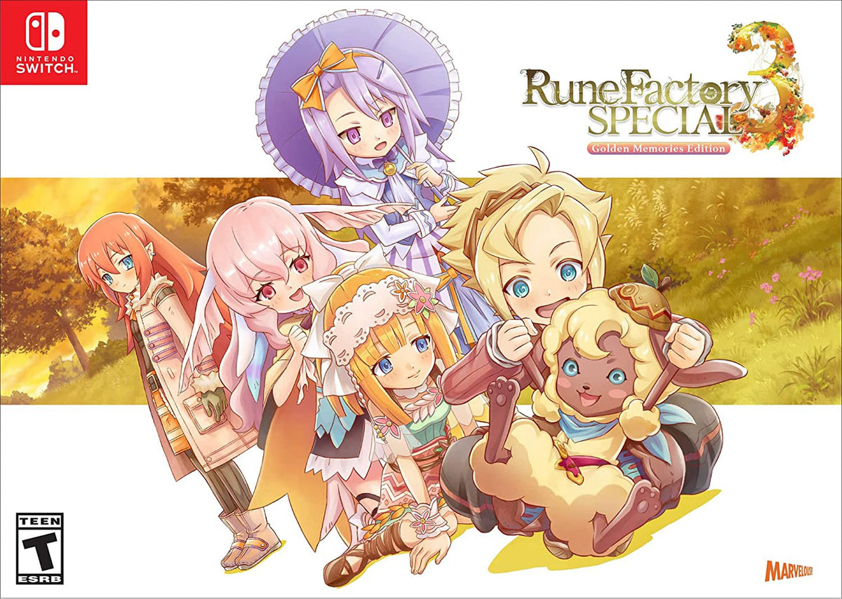Rune Factory 3 Special - Golden Memories special edition - Nintendo Switch