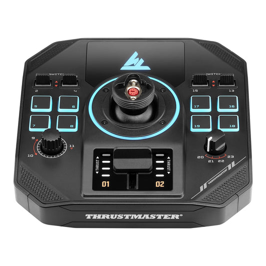 Thrustmaster Sol-R5 Base for Detachable Joystick - Flight Simulation, PC Compatible, Black, Model 2960948