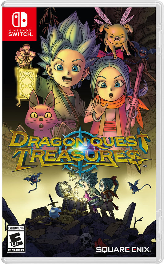 Square Enix Dragon Quest Treasures for Nintendo Switch - Multi-Colored, Model 92689, No Size