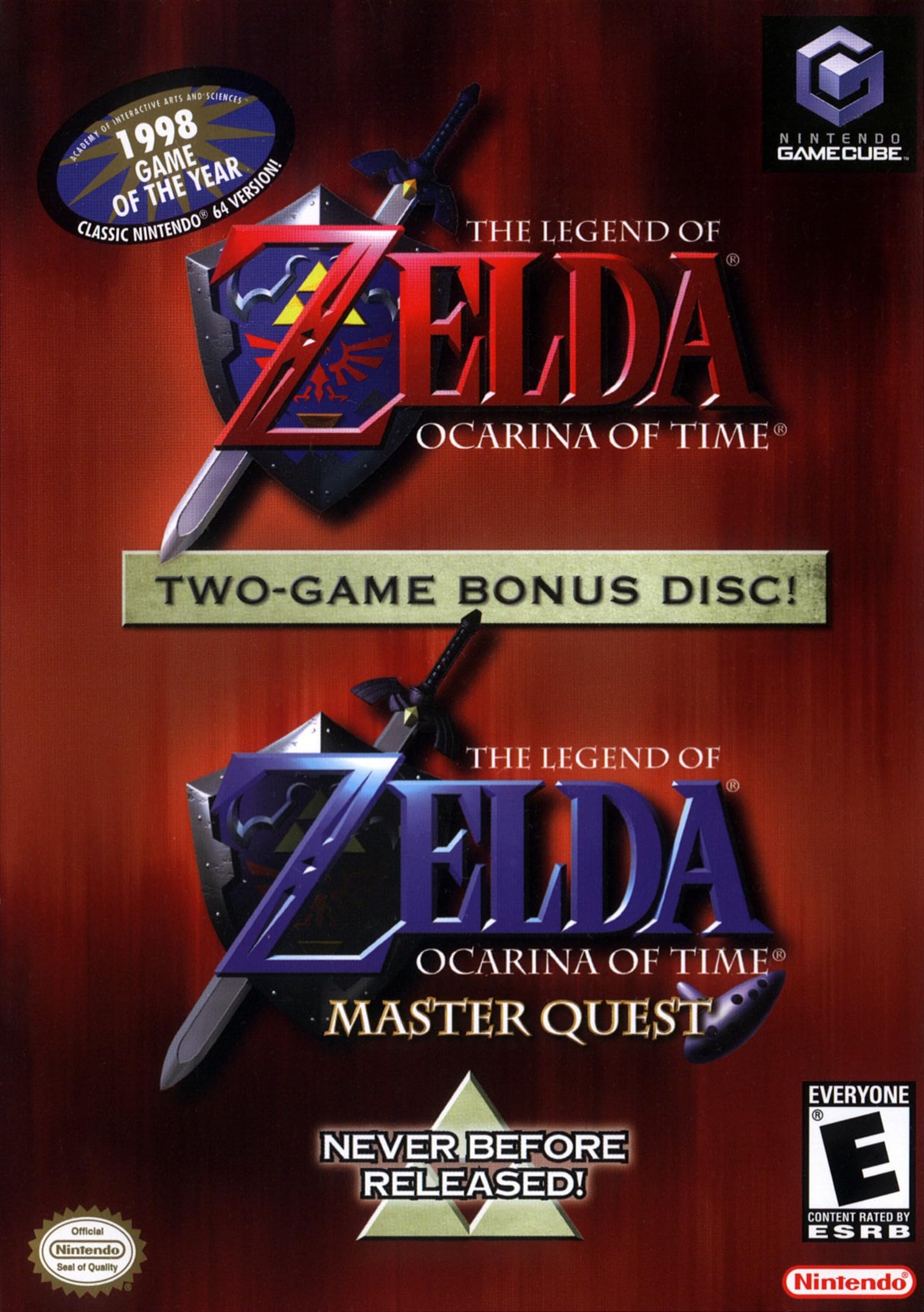 Nintendo The Legend of Zelda: Ocarina of Time (Renewed) with Master Quest