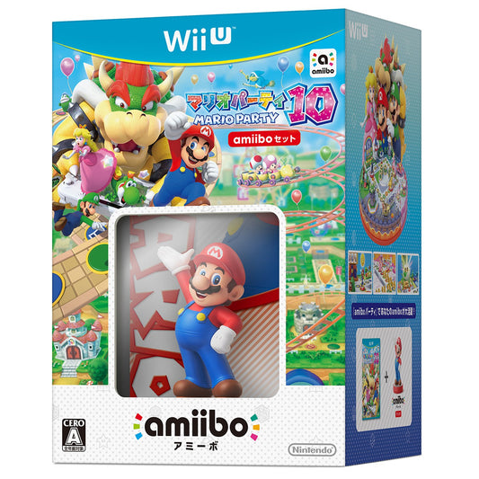 Nintendo Mario Party 10 + amiibo Bundle - Japan Import, Model 4902370528534, Color: Mario Party 10 Bundle