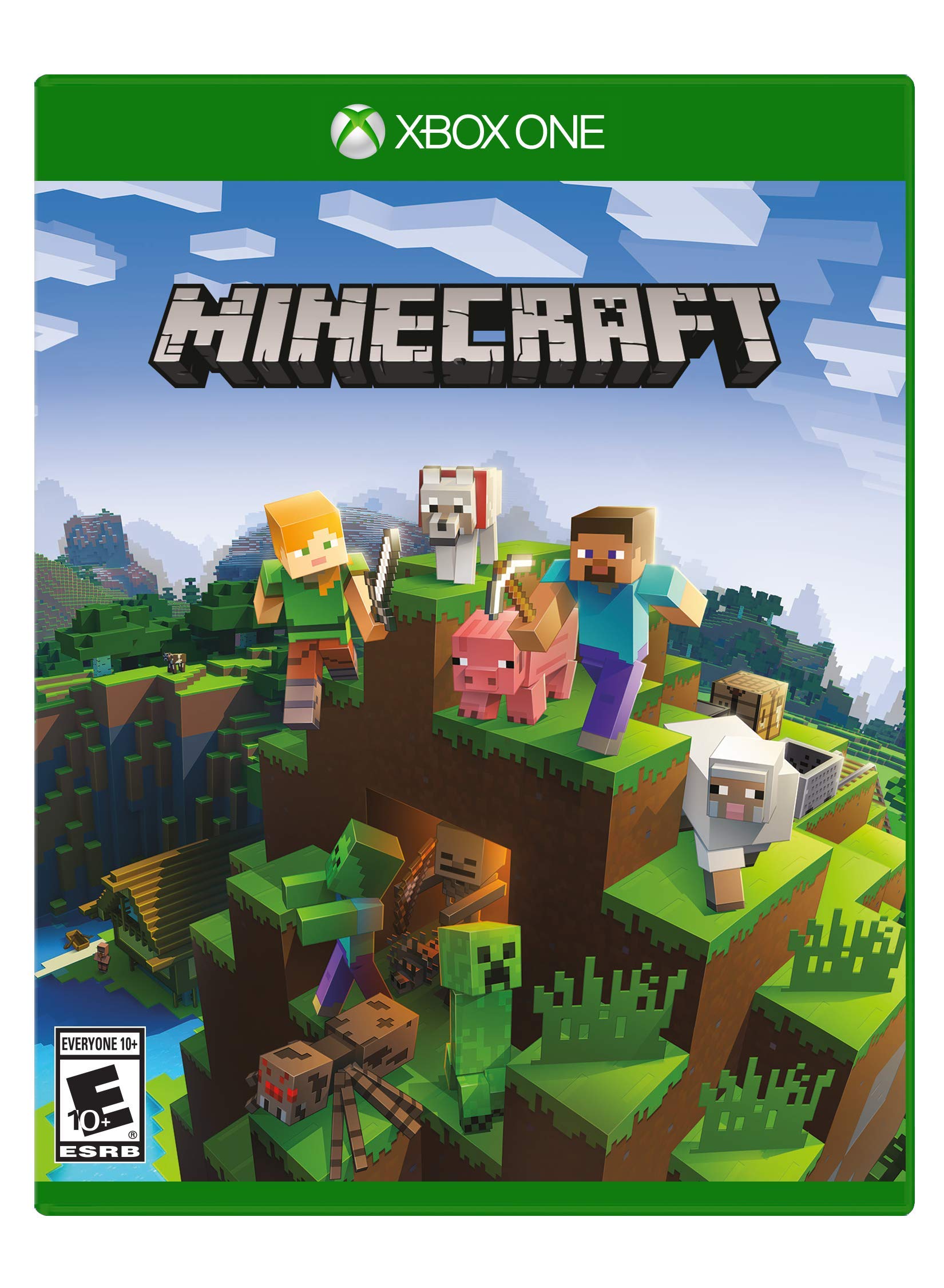 Xbox Minecraft – Xbox One Original Version Game (Model: 44Z-00154)
