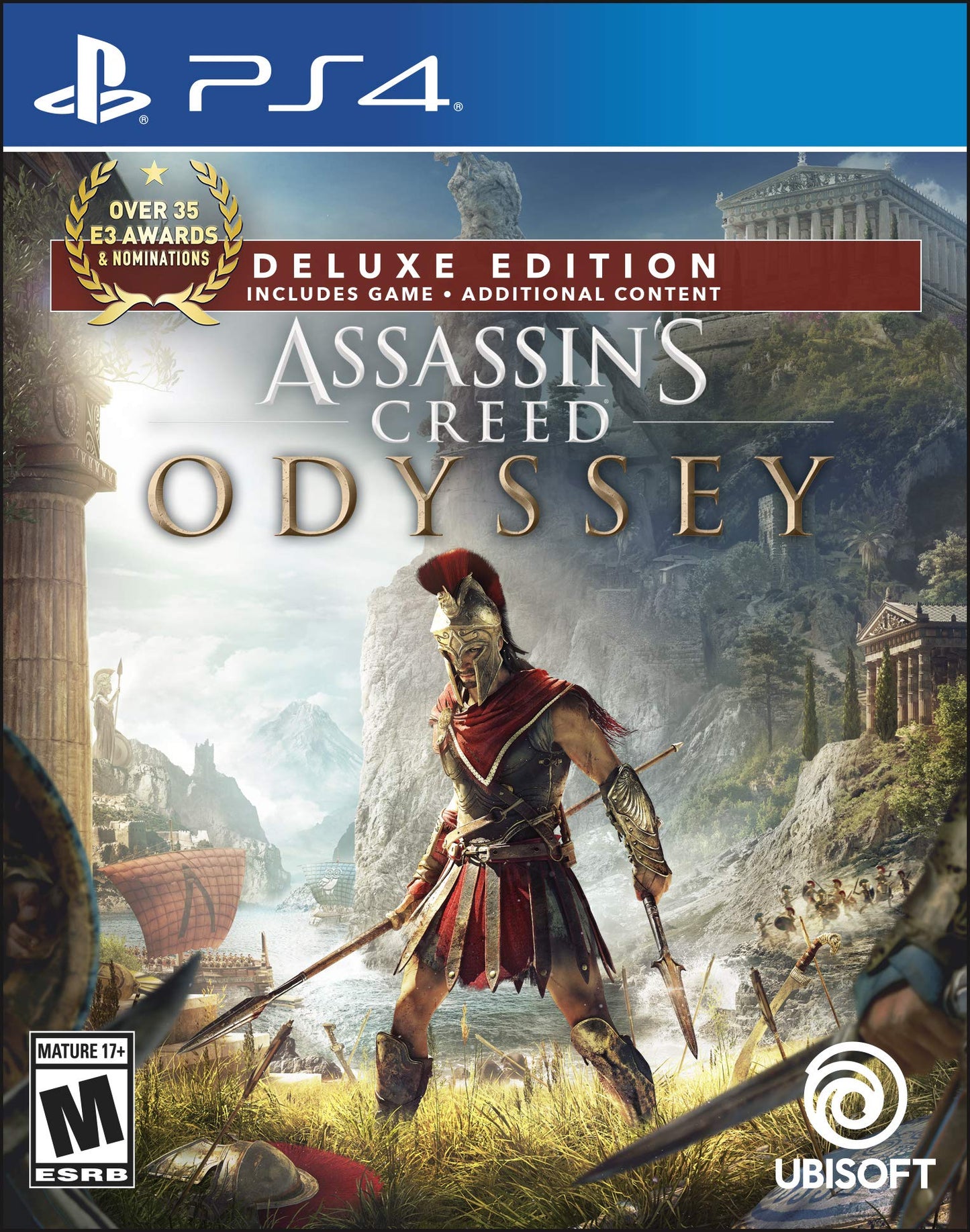 Ubisoft Assassins Creed Odyssey Deluxe Edition - PS4 Game, Model UBP30562175