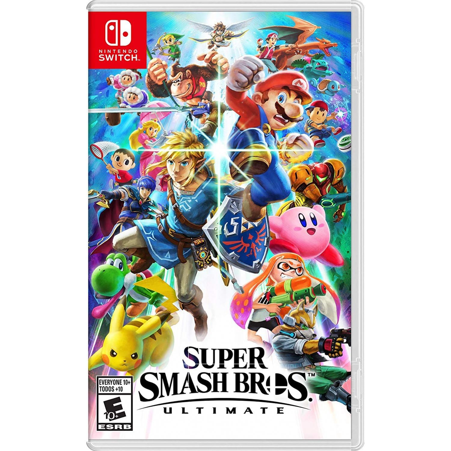 Nintendo Super Smash Bros. Ultimate - US Version Game, Model HACPAAABA, Black Color