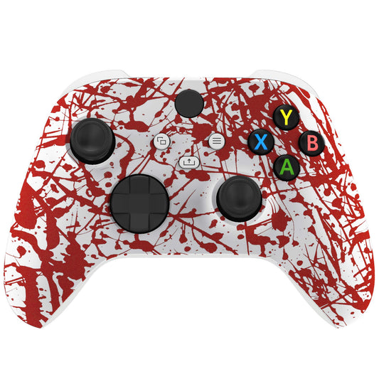 eXtremeRate Xbox Series X & S Controller Replacement Shell - Blood Scary-Theme Housing Cover, Model FX3S205