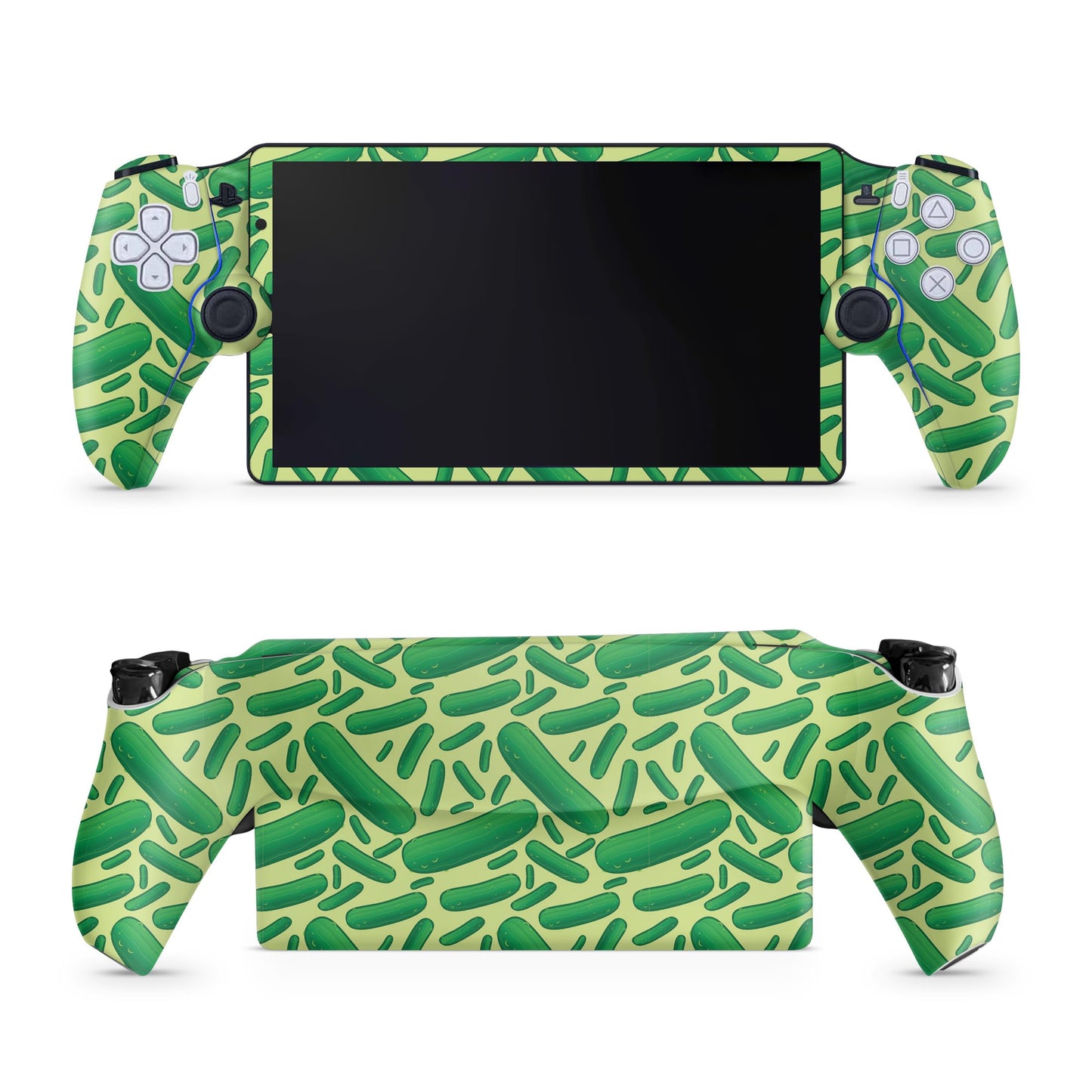 Gaming Skin Compatible with PS5 Portal Remote Player - Pickles - fine 3M Vinyl Protective Wrap Decal Cover - Easy to Apply | Crafted in The USA by MightySkins