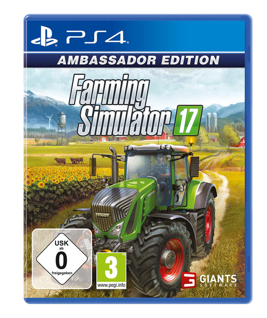 Farming Simulator 17 - Ambassador Edition for PS4, Model 4064635400006, Ultimate Farming Experience