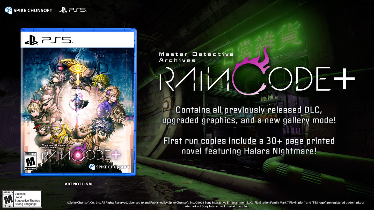 Spike Chunsoft Master Detective Archives: RAIN CODE Plus Standard Edition - PS5