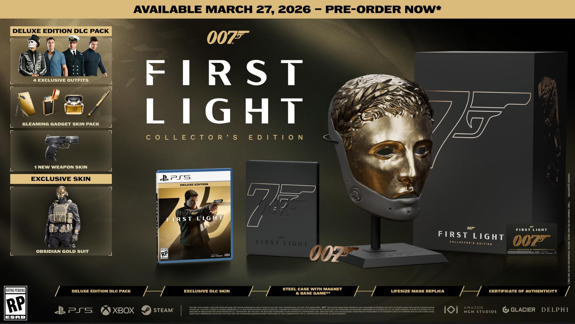 007 First Light - Collectors Edition - PlayStation 5