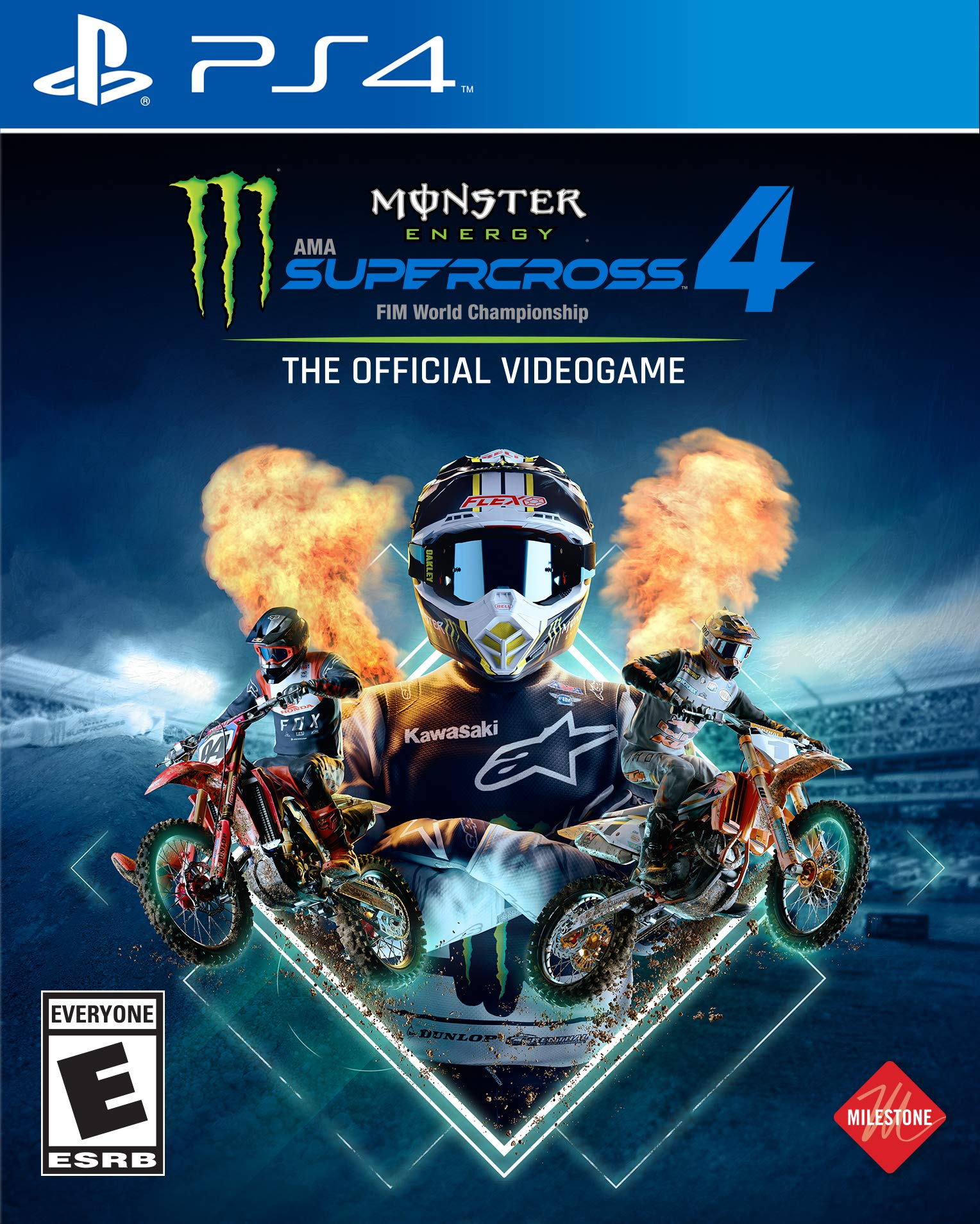Deep Silver Monster Energy Supercross 4 - PlayStation 4 Game - Model 17548
