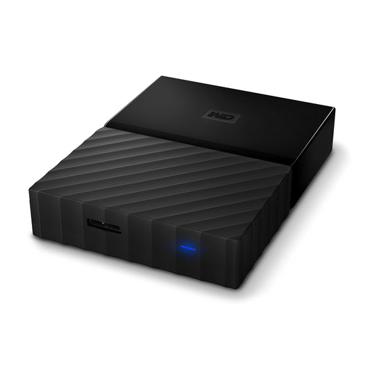 WD My Passport Game Storage 4TB for PS4 - USB 3.0 - Black - Model WDBZGE0040BBK-NESN