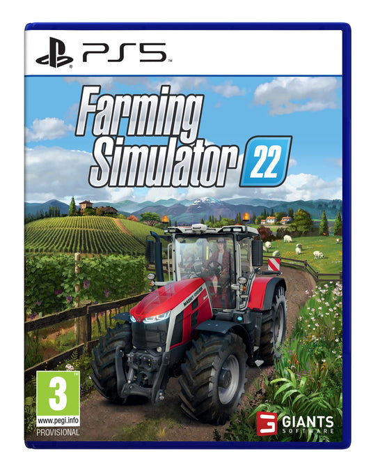 Giants Software Farming Simulator 22 for PS5 - Engage in Realistic Farming Gameplay, Model 4064635500072