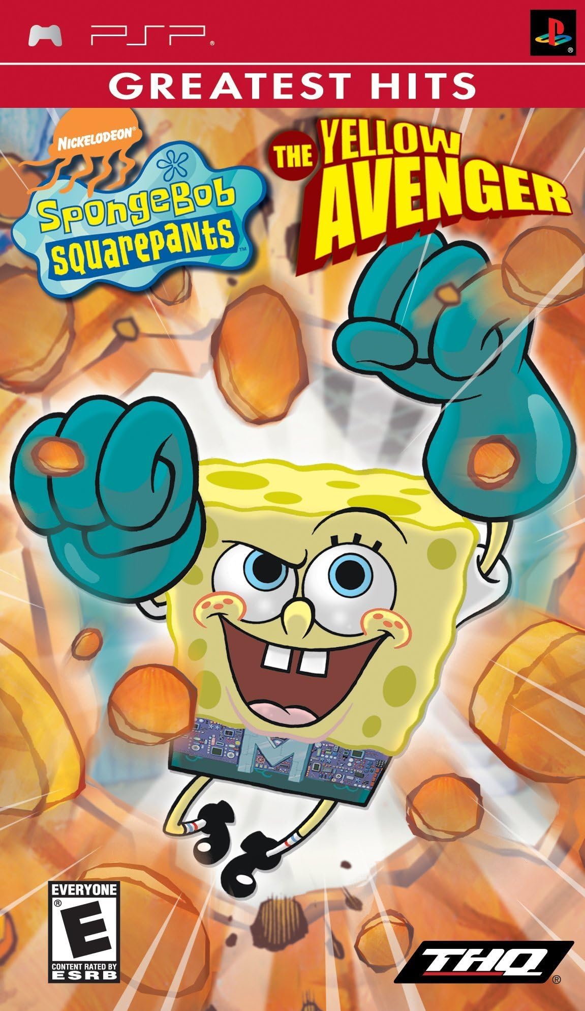 Spongebob Squarepants The Yellow Avenger - Sony PSP (Renewed)