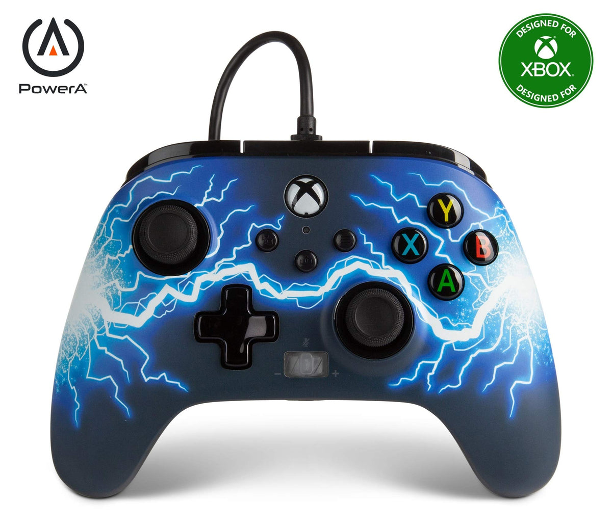 PowerA Enhanced Wired Controller for Xbox Series X|S - Arc Lightning  Officially Licensed for Xbox