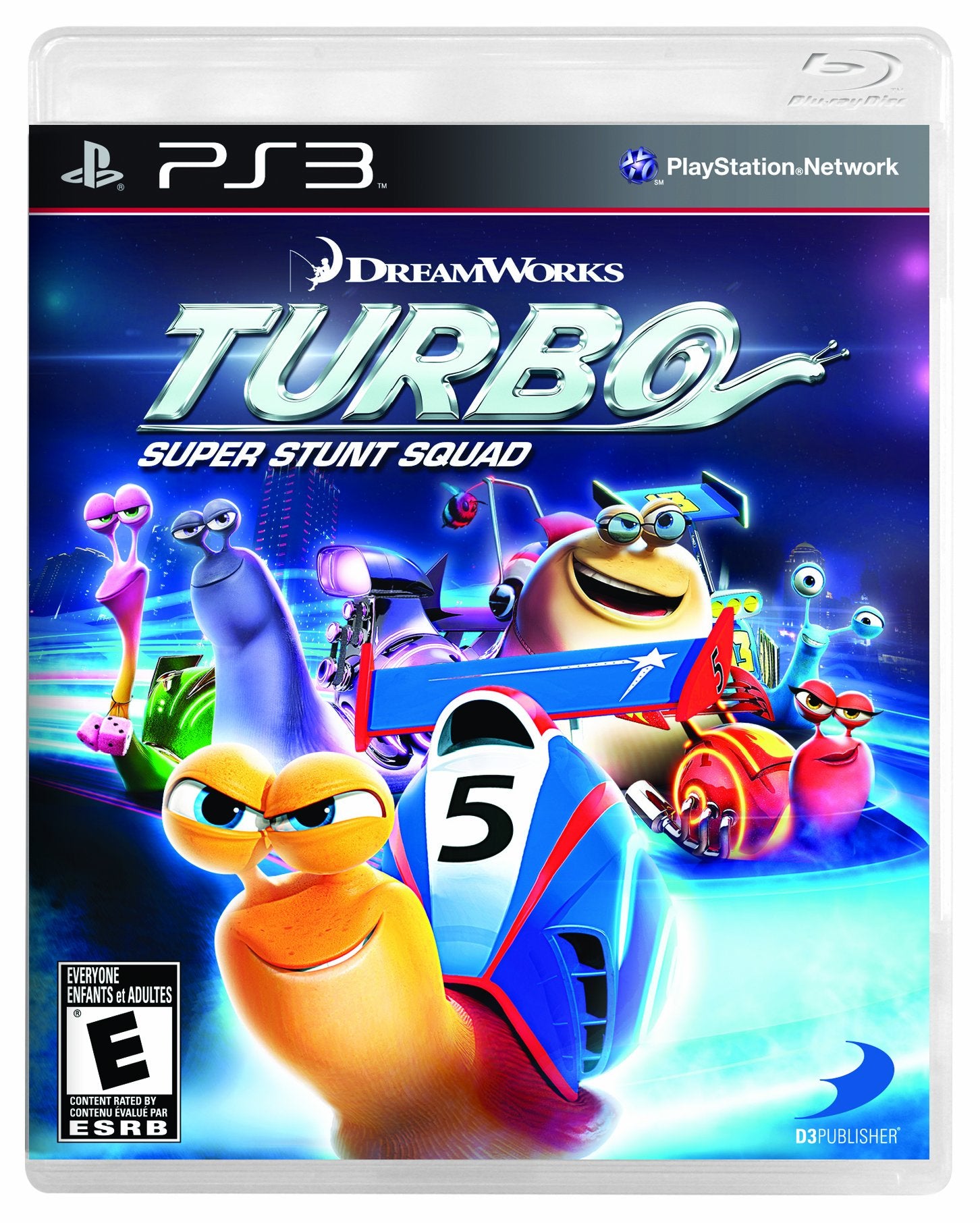D3PUBLISHER Turbo: Super Stunt Squad for Playstation 3 - Model 10140, Action-Packed Fun