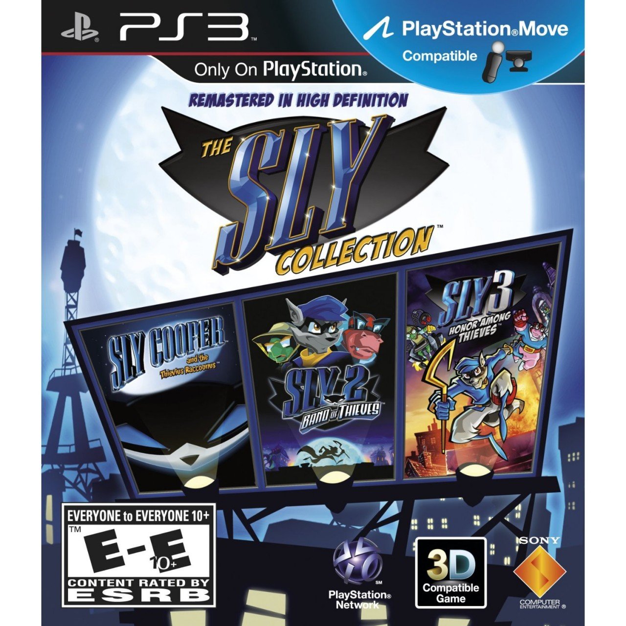 PlayStation The Sly Collection - PS3 Game, One Size, One Color, Model 711719824626