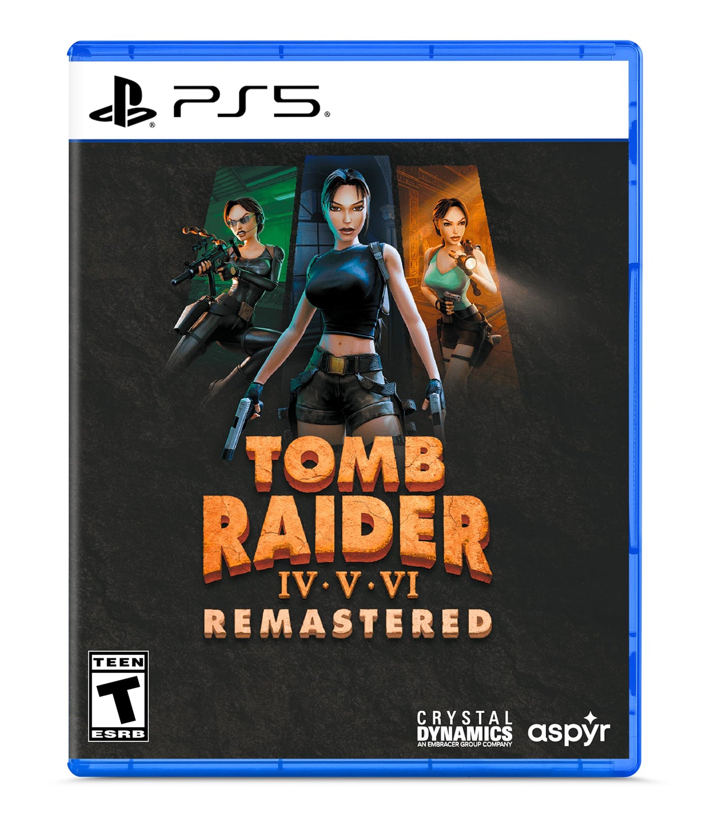 Aspyr Tomb Raider IV-VI Remastered for PlayStation 5 - Classic Adventure Gaming Experience