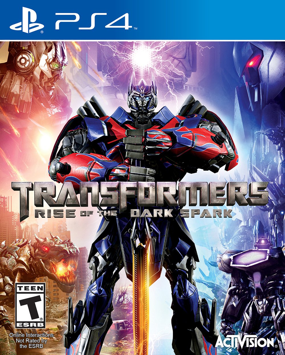 ACTIVISION Transformers Rise of the Dark Spark - PS4 Game, Model 84948