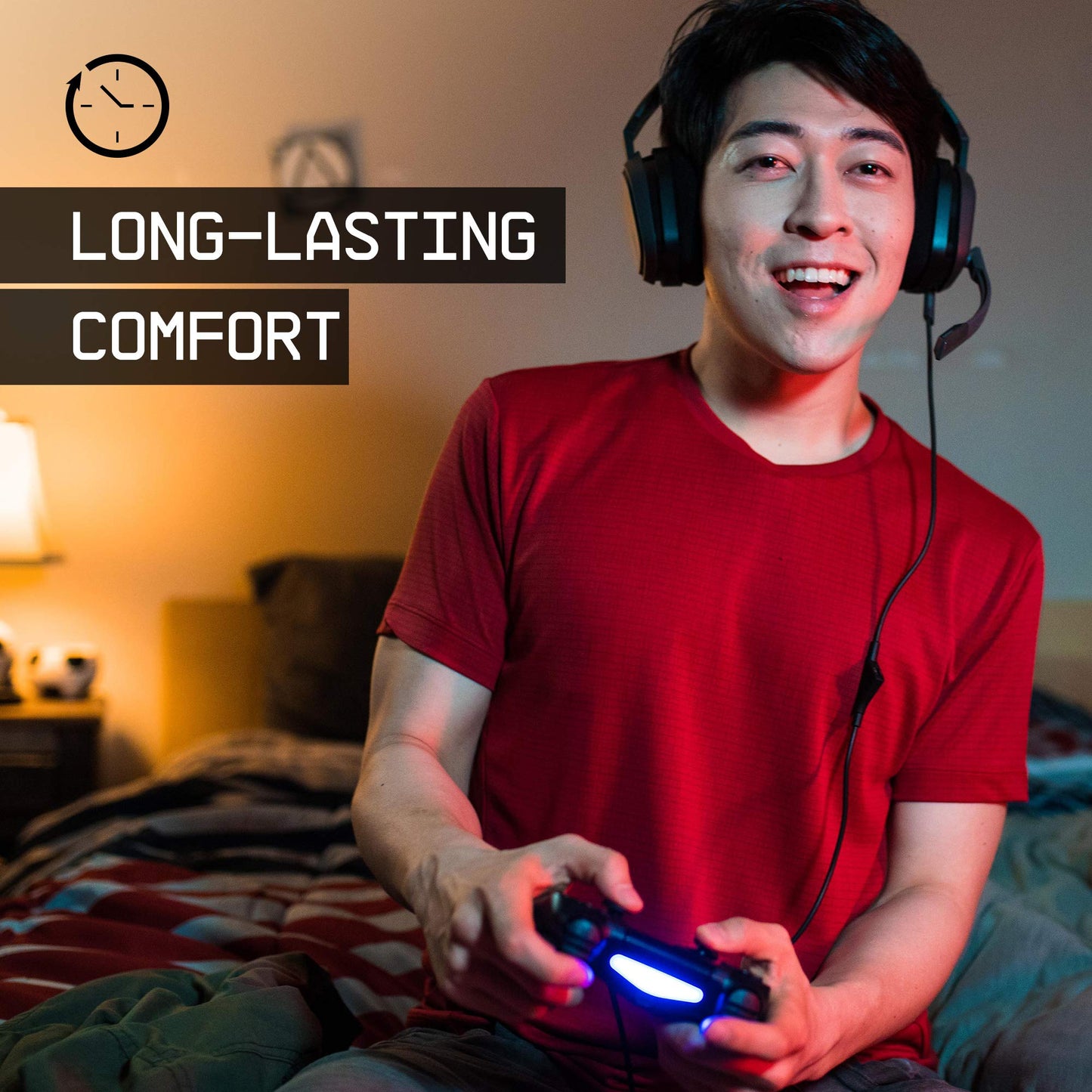 ASTRO Gaming A10 Wired Gaming Headset - Lightweight, Damage Resistant, 3.5mm Audio Jack, Universal Size, Black/Blue
