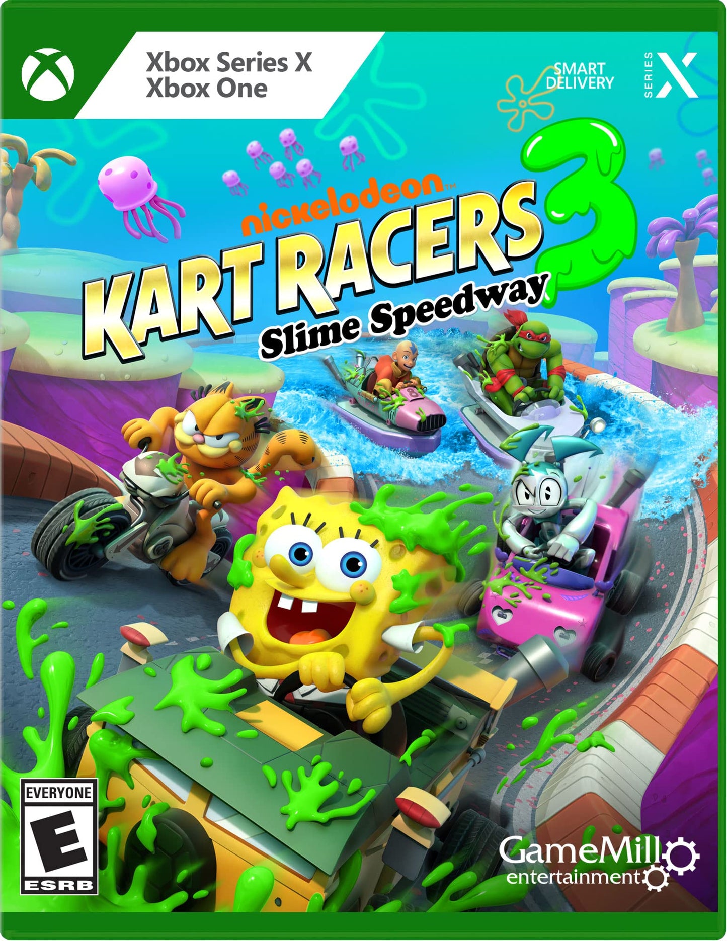 Game Mill Nickelodeon Kart Racers 3: Slime Speedway - Xbox Series X, Model GMML66008XB1