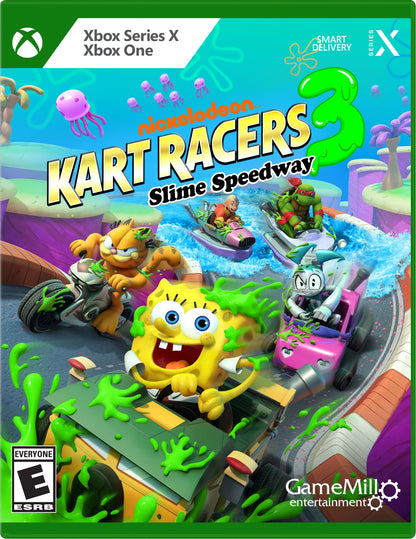 Game Mill Nickelodeon Kart Racers 3: Slime Speedway - Xbox Series X, Model GMML66008XB1