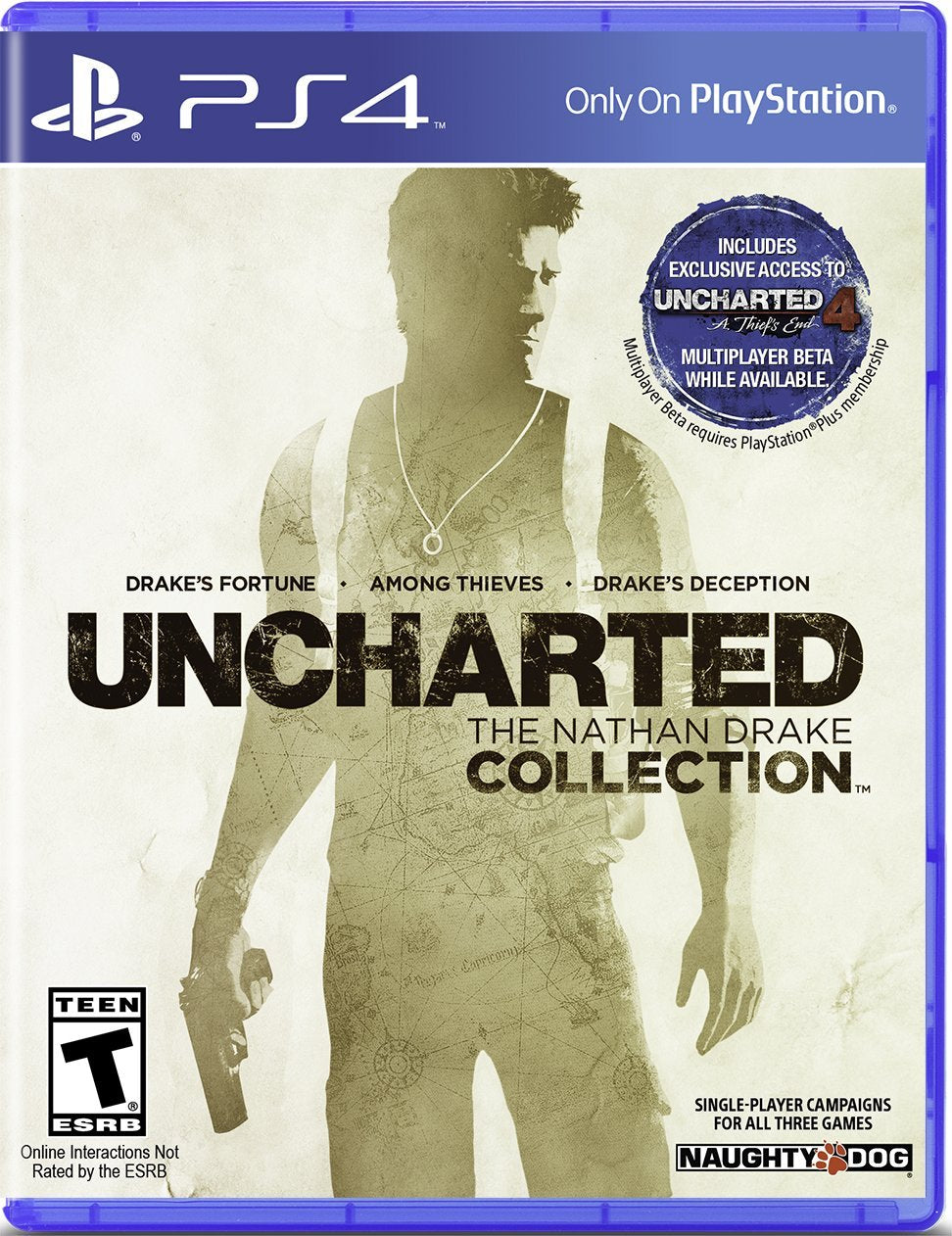 PlayStation Uncharted: The Nathan Drake Collection - PS4 Game, Model 3000683