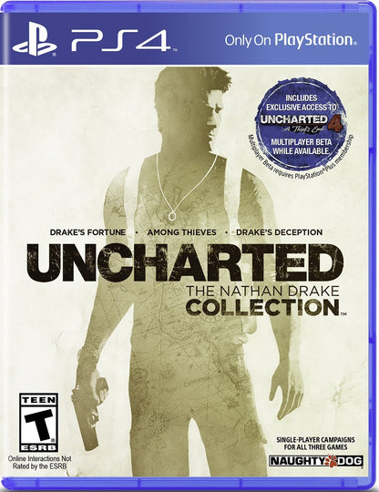 PlayStation Uncharted: The Nathan Drake Collection - PS4 Game, Model 3000683