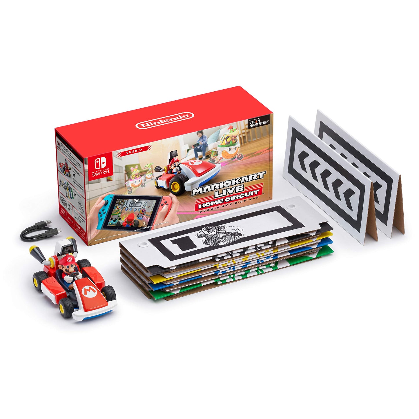 Nintendo Mario Kart Live: Home Circuit - Mario Set for Switch, Multicolor, Model HAC-A-RMAAA (Japan Import)