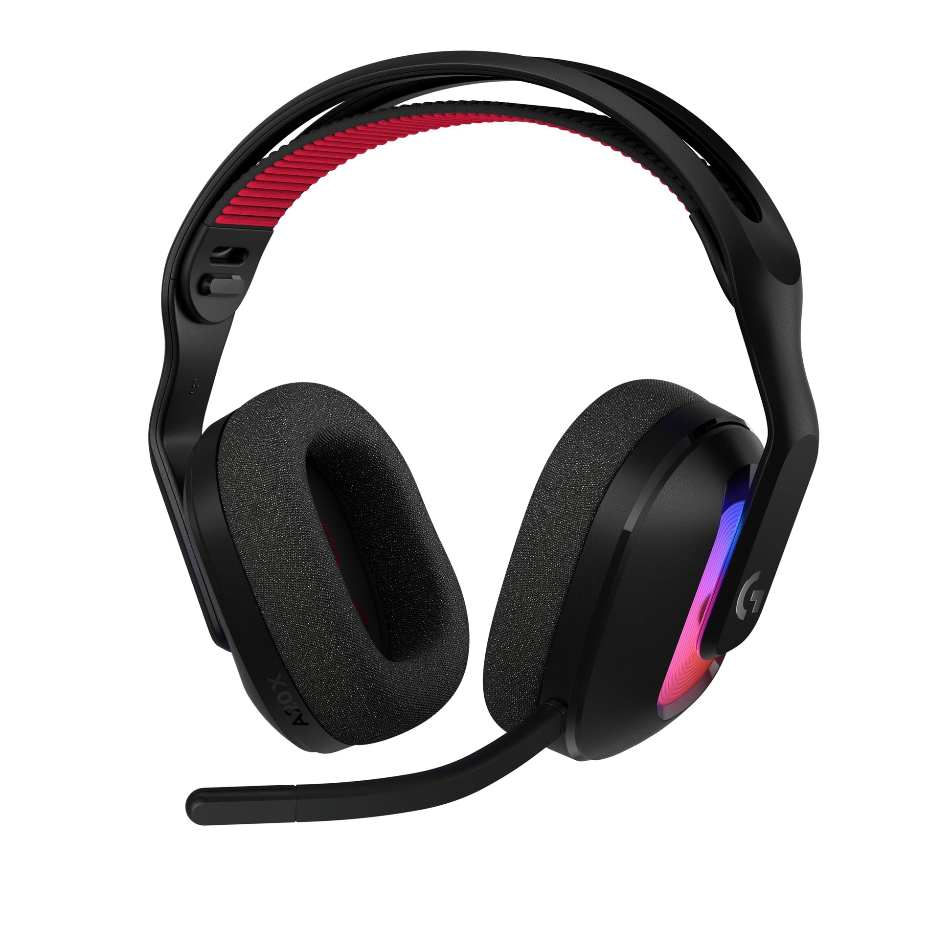 Logitech G Astro A20 X Wireless Gaming Headset - Bluetooth, LIGHTSYNC RGB, 48 kHz Mic, Black, for PS5/Xbox/Switch/PC