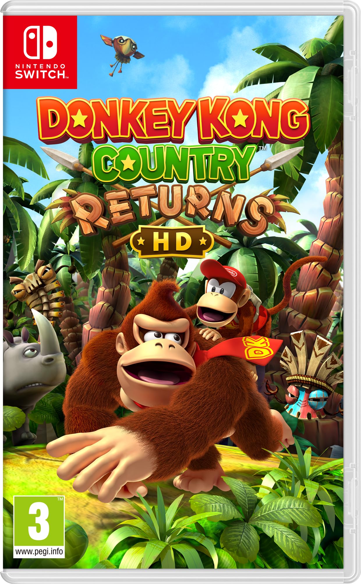 NINTENDO SWITCH Donkey Kong Country Returns HD Game Model 10013791 World Edition