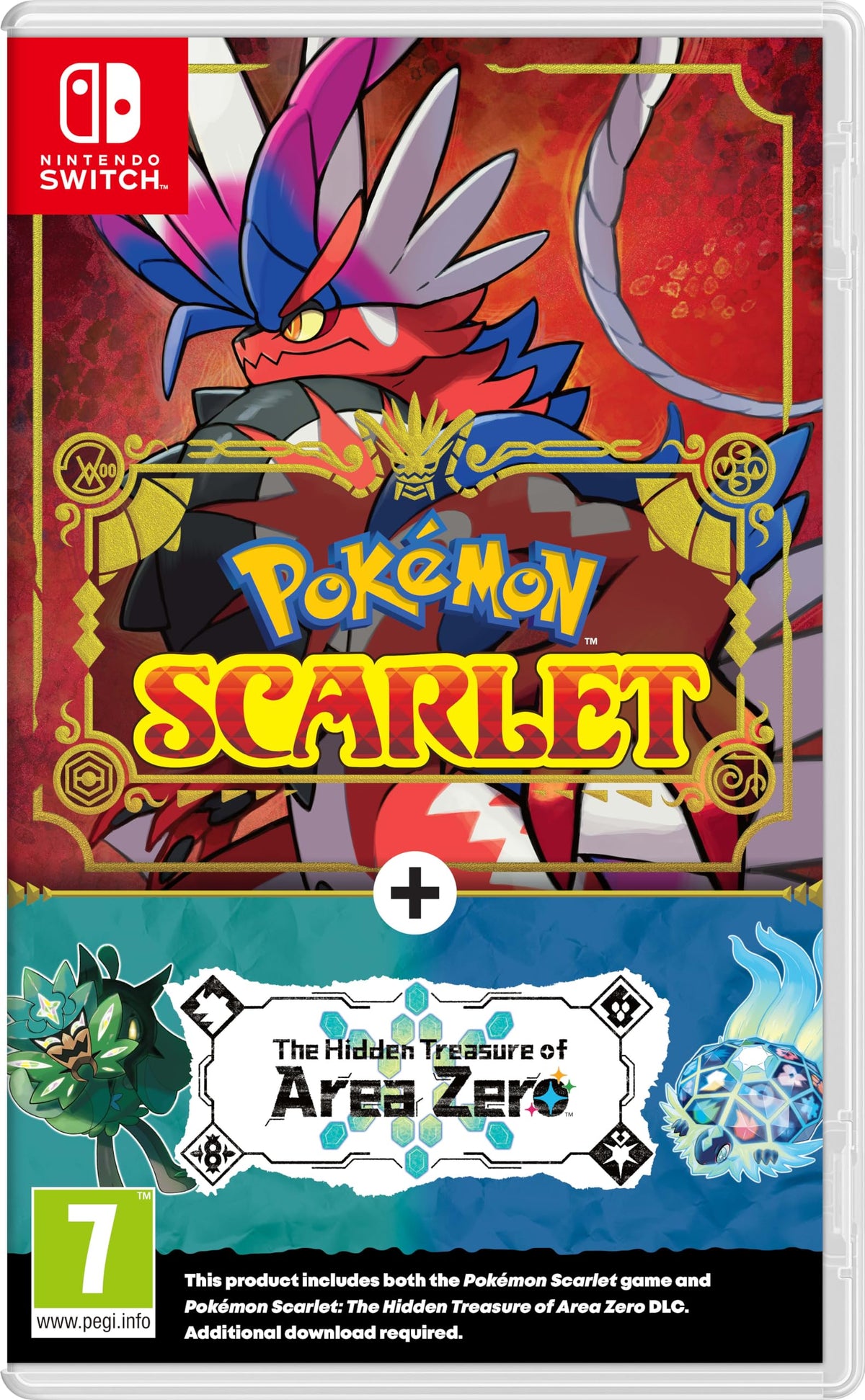 Pok?mon Scarlet +The Hidden Treasue of Area Zero DLC