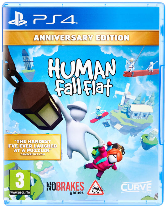 CPWORLD Human: Fall Flat - Anniversary Edition (PS4) - Fun Puzzle Platformer Game, Model 5060760880354