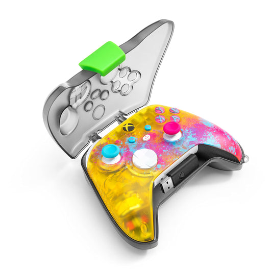 tomtoc Xbox Series X/S Controller Protective Case - Hard Shell, Dust-Resistant, Anti-Scratch, Shock-Proof, Smokey Crystal, Model G26M1D1