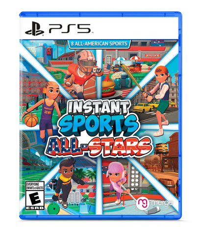 Merge Games Instant Sports All-Stars for PlayStation 5 - Action Sports Game, Model 819335021310