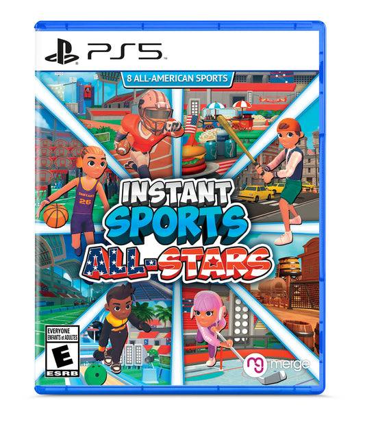 Merge Games Instant Sports All-Stars for PlayStation 5 - Action Sports Game, Model 819335021310