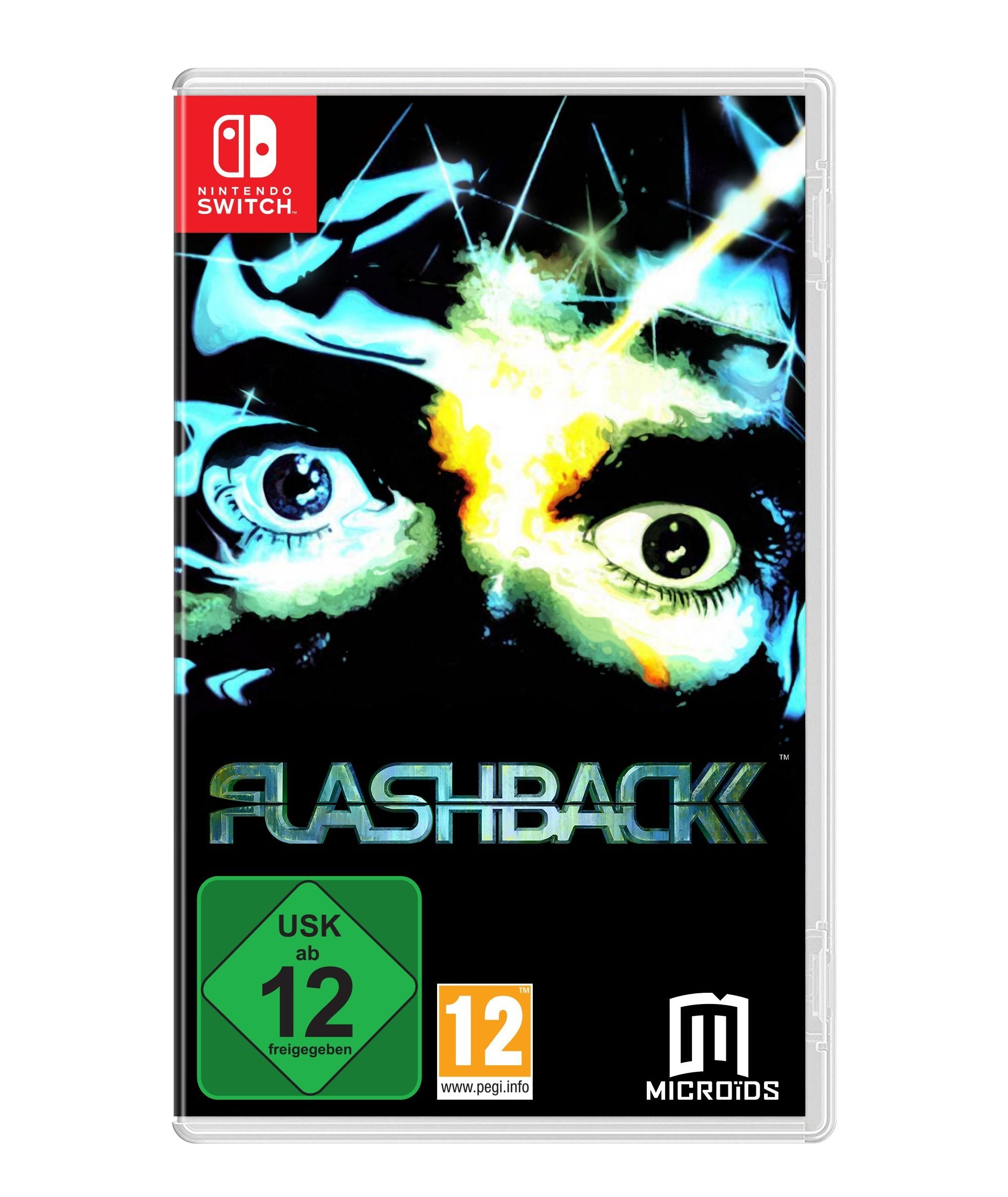 MICROÏDS Flashback 25th Anniversary Game for Nintendo Switch - Model 222711