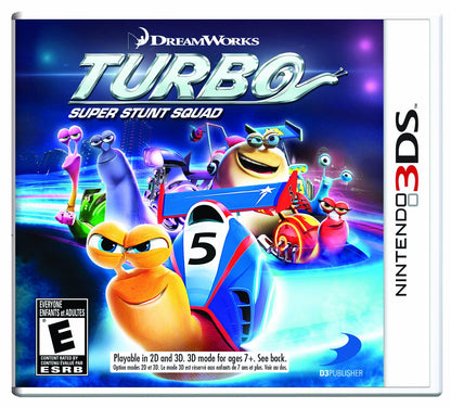D3PUBLISHER Turbo: Super Stunt Squad Game for Nintendo 3DS - Model 30610