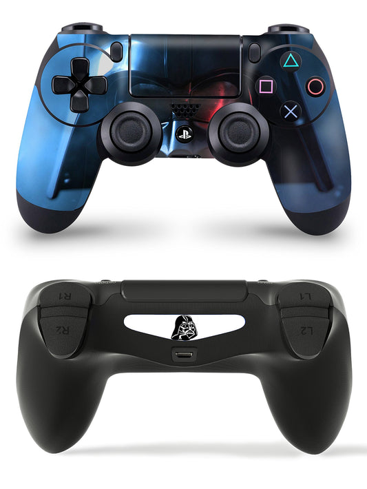 giZmoZ n gadgetZ PS4 Controller Skins - 2 Pack Full Wrap Vinyl Stickers, Darth Vader Design