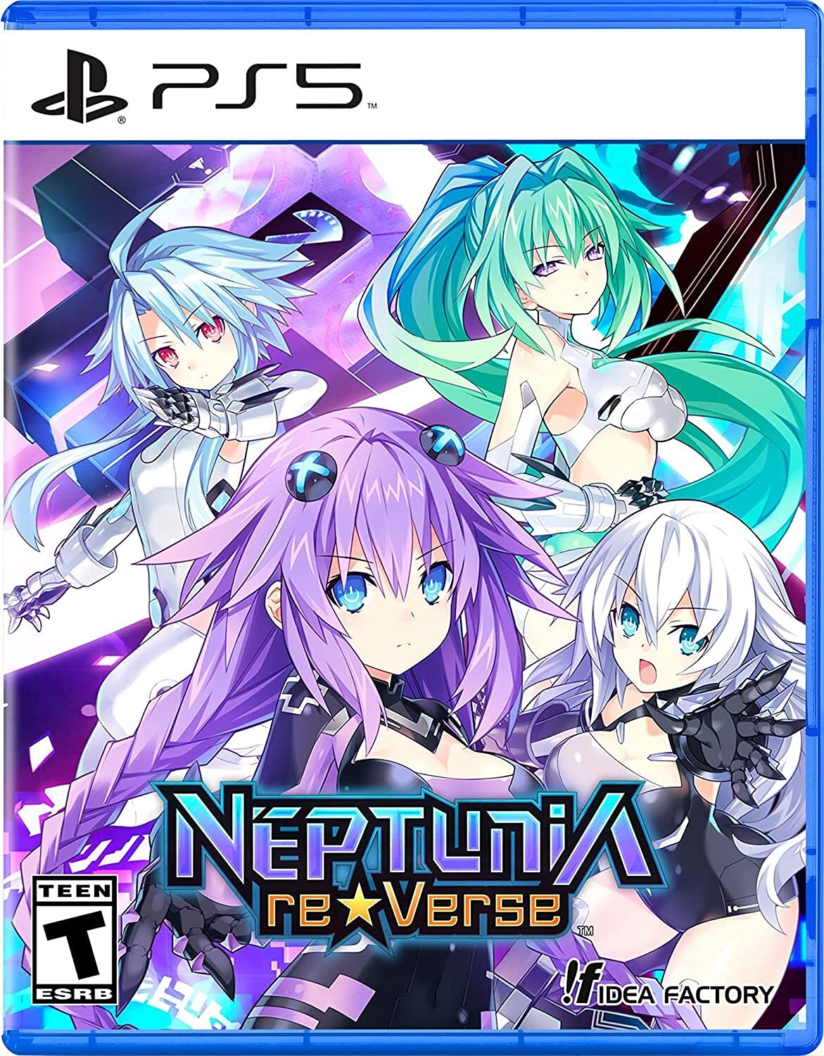 Idea Factory Neptunia Reverse - PlayStation 5, Model NPRV1-SE-US, RPG Game