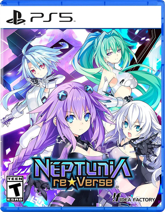 Idea Factory Neptunia Reverse - PlayStation 5, Model NPRV1-SE-US, RPG Game